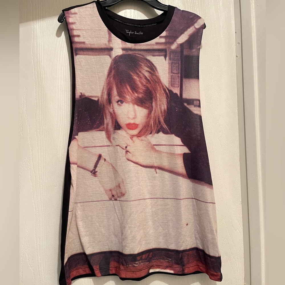 Taylor Swift 1989 Sleeveless Tank Top T Shirt Official Tour Merch